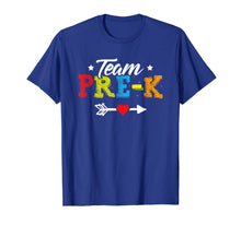 Ladda upp bild till gallerivisning, Team Pre-K Teacher Student Kids Preschool Back To School T-Shirt 225768