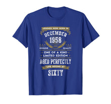 Ladda upp bild till gallerivisning, Funny shirts V-neck Tank top Hoodie sweatshirt usa uk au ca gifts for Legends Were Born In December 1958 T-Shirt 3991392