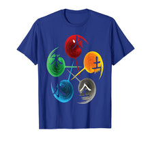 Ladda upp bild till gallerivisning, The Five Elements Of Qigong, Tai Chi tshirt Design. 785012