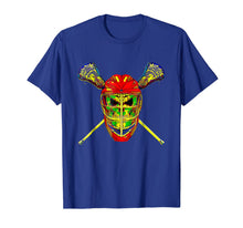 Ladda upp bild till gallerivisning, Lacrosse Shirt Sticks Crossed Skull Helmet 1582382