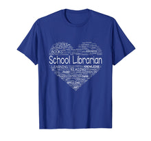 Ladda upp bild till gallerivisning, Funny shirts V-neck Tank top Hoodie sweatshirt usa uk au ca gifts for School Librarian Heart T-Shirt 1362509