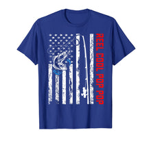 Ladda upp bild till gallerivisning, Reel Cool Pop Pop Shirt American Flag Fishing Birthday Gifts 278332