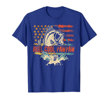 Ladda upp bild till gallerivisning, Mens Reel Cool PawPaw T-Shirt Funny Fishing Father's Day 2019 298609