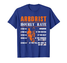 Ladda upp bild till gallerivisning, Funny shirts V-neck Tank top Hoodie sweatshirt usa uk au ca gifts for Funny Arborist Gifts - Arborist Hourly Rate T-Shirt 682988