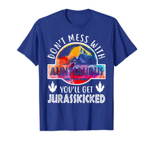 Ladda upp bild till gallerivisning, Don't Mess With Auntsaurus T-Shirt Dinosaur Aunt Funny Gifts
