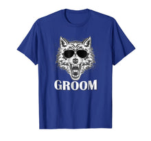 Ladda upp bild till gallerivisning, Groom Wolf T-Shirt Bachelor Party Shirt 1491906