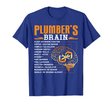 Ladda upp bild till gallerivisning, Funny shirts V-neck Tank top Hoodie sweatshirt usa uk au ca gifts for Funny Plumber Gifts - Plumber's Brain T-Shirt 2668425