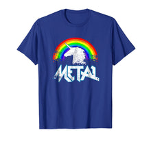 Ladda upp bild till gallerivisning, Metal Unicorn Funny Rocker Music Band Festival T Shirt Gift