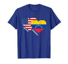Ladda upp bild till gallerivisning, Funny shirts V-neck Tank top Hoodie sweatshirt usa uk au ca gifts for Venezuela Flag T-Shirt Venezuelan American Flag Gift 1481225