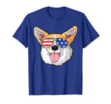 Ladda upp bild till gallerivisning, Funny shirts V-neck Tank top Hoodie sweatshirt usa uk au ca gifts for Corgi American Sunglasses T shirt 4th of July Dog Puppy USA 218074