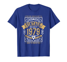 Ladda upp bild till gallerivisning, Funny shirts V-neck Tank top Hoodie sweatshirt usa uk au ca gifts for Vintage 40th Birthday Top Notch Since 1979 Exclusive Shirt 1153604