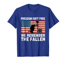 Ladda upp bild till gallerivisning, Funny shirts V-neck Tank top Hoodie sweatshirt usa uk au ca gifts for Freedom Isn't Free We Remember The Fallen T-Shirt Memorial's 1218710