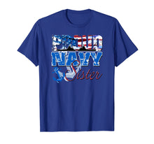 Ladda upp bild till gallerivisning, Funny shirts V-neck Tank top Hoodie sweatshirt usa uk au ca gifts for Proud Navy Sister Patriotic Sailor Shirt Siblings Day 2104595
