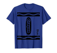 Ladda upp bild till gallerivisning, Halloween Blue Crayon Costume Funny T-Shirt 193306
