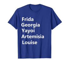 Ladda upp bild till gallerivisning, Frida Georgia Yayoi Shirt T-Shirt 207735