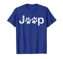 Ladda upp bild till gallerivisning, Funny Jeep Paw Prints Dogs Jeeps Lovers Distressed Men Women T-Shirt 112833