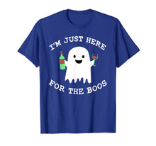 Ladda upp bild till gallerivisning, Halloween Shirt For Women Im Just Here For The Boos Wine T-Shirt 344753