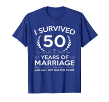 Ladda upp bild till gallerivisning, 50th Wedding Anniversary Gifts Couples Husband Wife 50 Years T-Shirt-439990