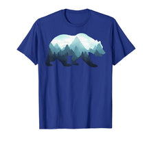 Ladda upp bild till gallerivisning, Bear Double Exposure Surreal Wildlife Animal T-Shirt 157137
