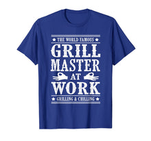 Ladda upp bild till gallerivisning, Grill Master Barbecue BBQ Smoker Grillin Dad Grandpa Gifts TShirt875697