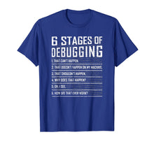 Ladda upp bild till gallerivisning, 6 Stages of Debugging Bug Coding Computer Funny Programmer T-Shirt-1555890