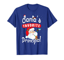 Ladda upp bild till gallerivisning, Santa's Favorite Principal Christmas Funny Teacher School T-Shirt