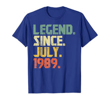 Ladda upp bild till gallerivisning, Legend Since July 1989 T-Shirt Gift Born In 1989 Gift 151128