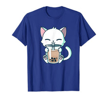 Ladda upp bild till gallerivisning, Boba Cat Drinking Boba Kitten Kawaii Japanese Kitty TShirt T-Shirt851931