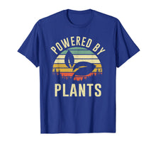 Ladda upp bild till gallerivisning, Vintage Powered By Plants Shirt Vegan Vegetarian-122297