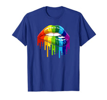 Ladda upp bild till gallerivisning, LGBT Rainbow Lip Gay Pride T-Shirt-860618