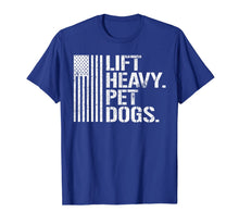 Ladda upp bild till gallerivisning, Funny Lift Heavy Pet Dogs Gym T-Shirt for Weightlifters 141848