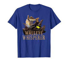 Ladda upp bild till gallerivisning, Large Walleye With Fishing Lure T-Shirt 1150974