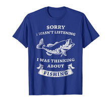 Ladda upp bild till gallerivisning, Funny shirts V-neck Tank top Hoodie sweatshirt usa uk au ca gifts for i was thinking about Fishing Gift Funny Distressed Classic T-Shirt 1311935