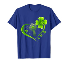 Ladda upp bild till gallerivisning, Green Celtic Cross Heart Shamrock St Patrick's Day Gifts T-Shirt-563685