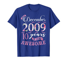 Ladda upp bild till gallerivisning, Birthday Gifts Floral Tee for Girls Born in December 2009 T-Shirt 1469641