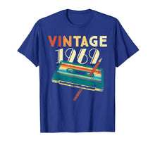 Ladda upp bild till gallerivisning, Vintage 1969 Music Cassette 50th Birthday Gifts 50 Years Old T-Shirt 132987