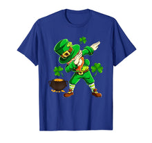 Ladda upp bild till gallerivisning, Funny Dabbing Leprechaun Saint Patrick's Day Shamrock Gifts TShirt291473