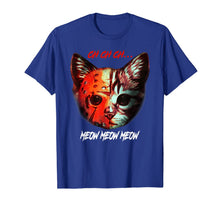 Ladda upp bild till gallerivisning, Ch ch ch Meow Meow Halloween Scary Cat T-Shirt 300241