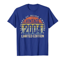Ladda upp bild till gallerivisning, 16 Year Old Gifts Vintage 2004 Limited Edition 16th Birthday T-Shirt-85738