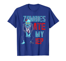 Ladda upp bild till gallerivisning, Zombies Ate My IEP Funny Halloween Teacher Gift T-Shirt 230971
