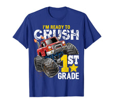 Ladda upp bild till gallerivisning, Ready to Crush 1st Grade Monster Truck Back to School Shirt 96503