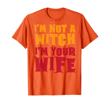 Ladda upp bild till gallerivisning, I'm Not A Witch Funny Halloween Couples Costume Shirt T-Shirt 455437