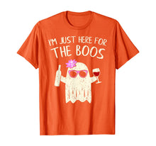 Ladda upp bild till gallerivisning, Im Just Here for the Boos Shirt Funny Gift Halloween Ghost T-Shirt 347997