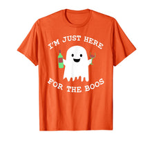 Ladda upp bild till gallerivisning, Halloween Shirt For Women Im Just Here For The Boos Wine T-Shirt 344753