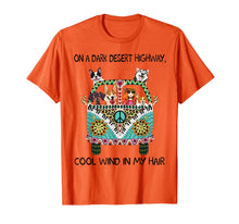 Ladda upp bild till gallerivisning, In Hair On Dark Highway A Desert Corgi Cool Wind Hippie Dog T-Shirt 146340