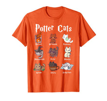 Ladda upp bild till gallerivisning, Potter Cats Cute Harry Pawter Kitten Pajama gift for Her T-Shirt-434251
