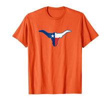 Ladda upp bild till gallerivisning, Funny shirts V-neck Tank top Hoodie sweatshirt usa uk au ca gifts for Texas Flag on Longhorn silhouette t shirt 1871068