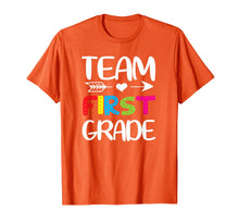 Ladda upp bild till gallerivisning, Funny Back To School First 1st Grade Team Heart Kids T-Shirt 1245170