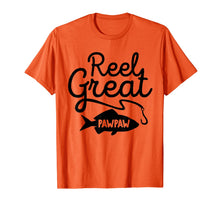 Ladda upp bild till gallerivisning, Mens Reel Great Pawpaw T Shirt Fishing Grandpa Lover Father's Day 811984