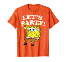 Ladda upp bild till gallerivisning, Spongebob Squarepants Lets Party T-Shirt 80402